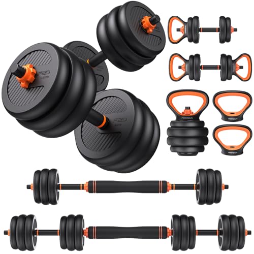 FEIERDUN 45lb adjustable dumbbell set components