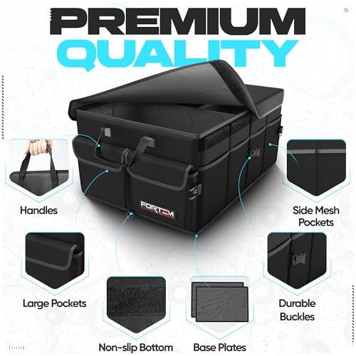 FORTEM car organizer compartments