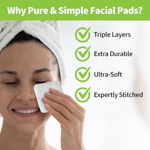 Textured surface of ForPro facial pad