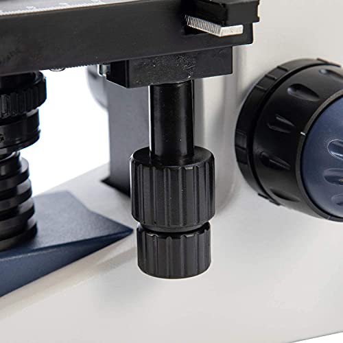 Research-grade microscope with ultra-precise focusing
