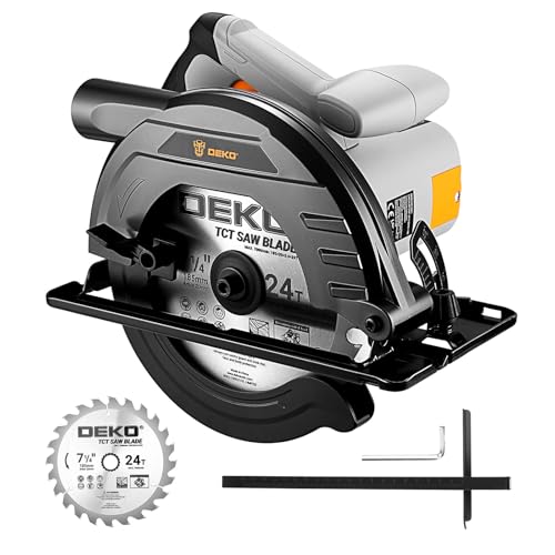DEKOPRO 1200W circular saw side view