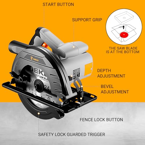 DEKOPRO electric saw steel base plate