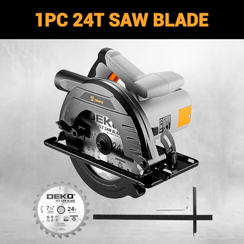 Safety features on the power saw