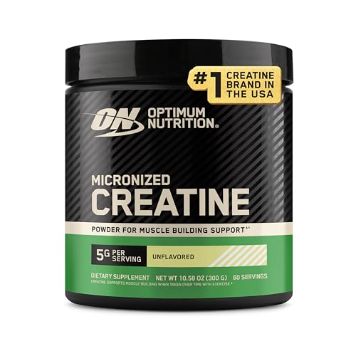 Optimum Nutrition Creatine Monohydrate Powder tub front