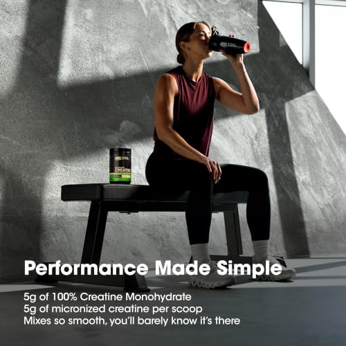 Optimum Nutrition Creatine 60 servings label detail
