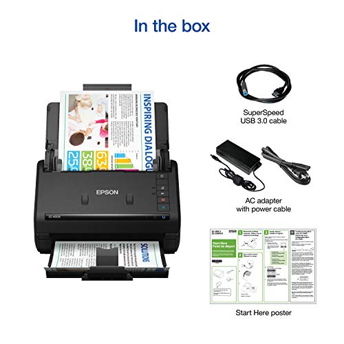 Epson ScanSmart software interface preview