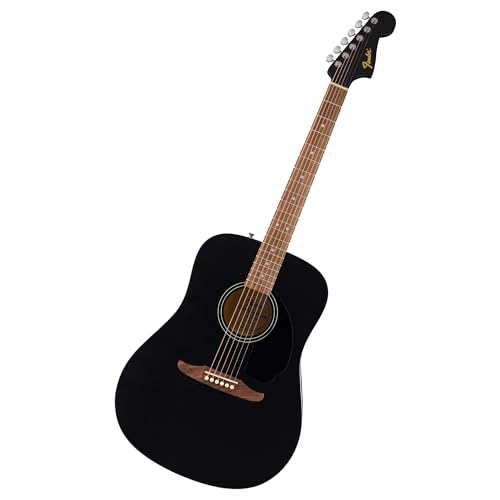 Fender California Debut Redondo Black front view