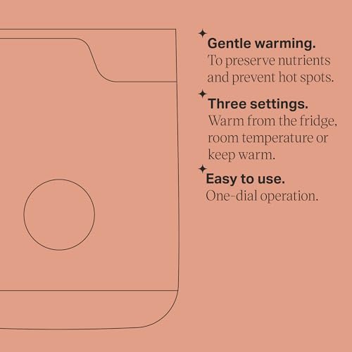 BPA-free construction of the Easiwarm warmer