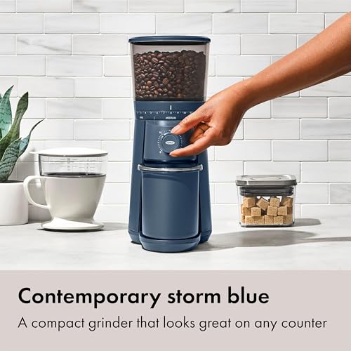 Coffee grinder one-touch button