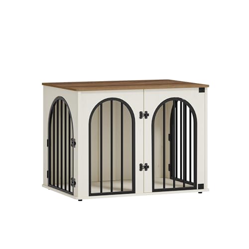 Hzuaneri 31.5'' Dog Crate Furniture dimensions diagram