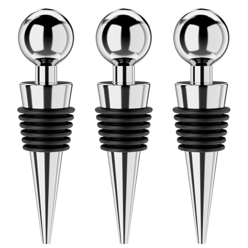BETTFOR silver wine stopper set