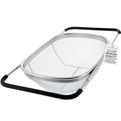 U.S. Kitchen Supply 6-Quart Stainless Steel Colander