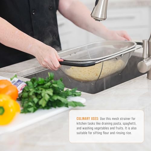 U.S. Kitchen Supply colander for draining pasta