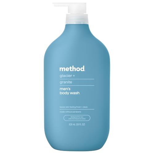 Method Men’s Body Wash Glacier + Granite front view