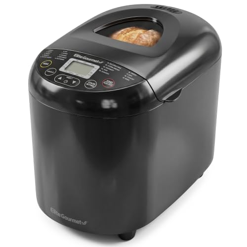 Elite Gourmet 2 Lb Bread Maker front view