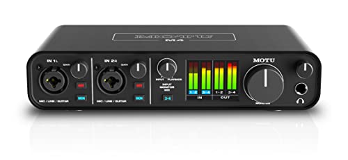 MOTU M4 front panel