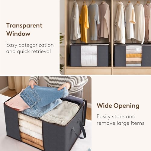 Folded Lifewit storage bins stack