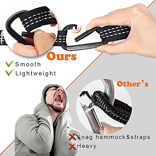 Side view of the AnorTrek single hammock