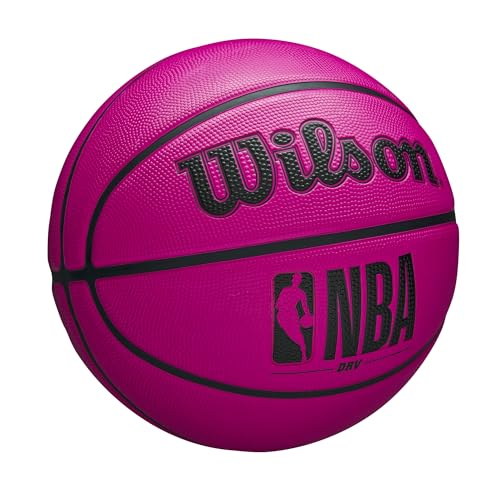 Pink WILSON NBA DRV basketball texture close up