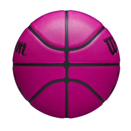 Official NBA branding on Wilson outdoor basketball