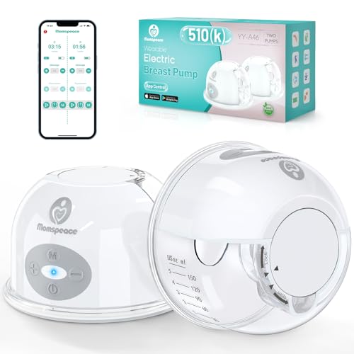 Momspeace YY-A46 wearable breast pump set