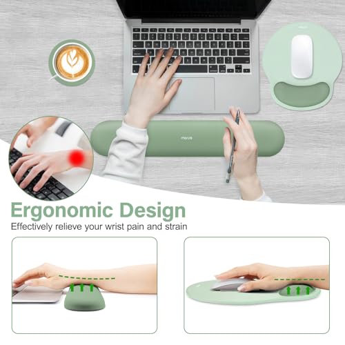 MOSISO wrist rest set top view