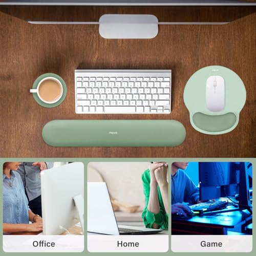 Full desktop layout with MOSISO accessories