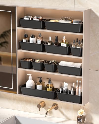 Clean kitchen drawer organized with KEMETHY bins