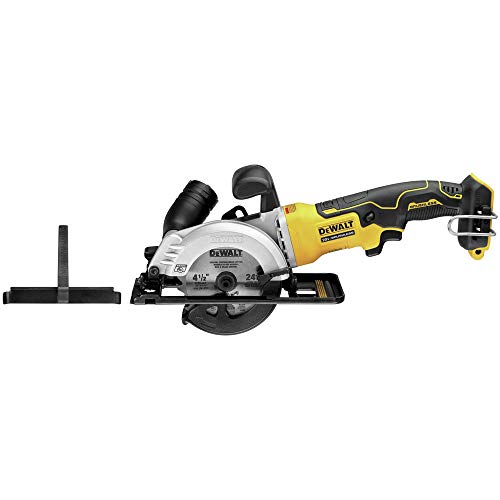 DCS571B brushless circular saw side profile