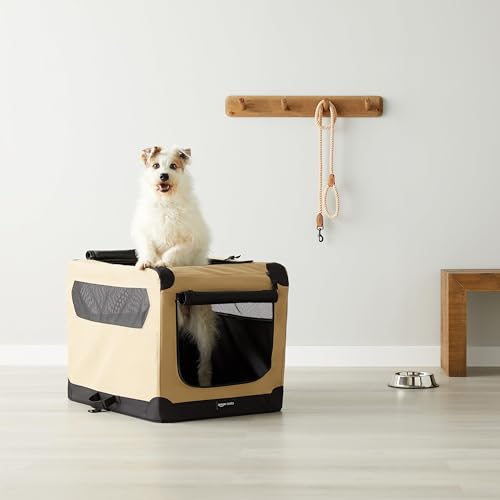Basics 30-inch soft crate set up