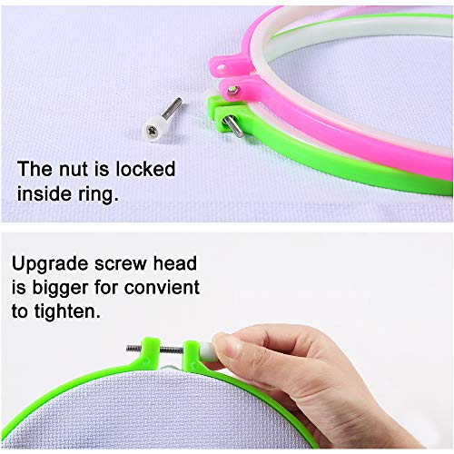 Caydo plastic embroidery hoop adjustment screw