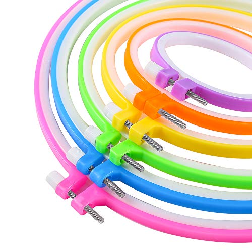 Caydo embroidery hoop set with 15 needles