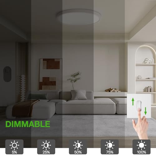 Dimming range demonstration
