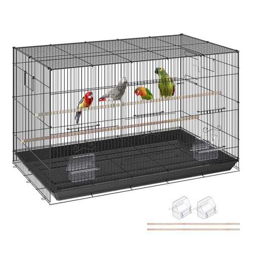 VEVOR 30 Inch Flight Bird Cage front view