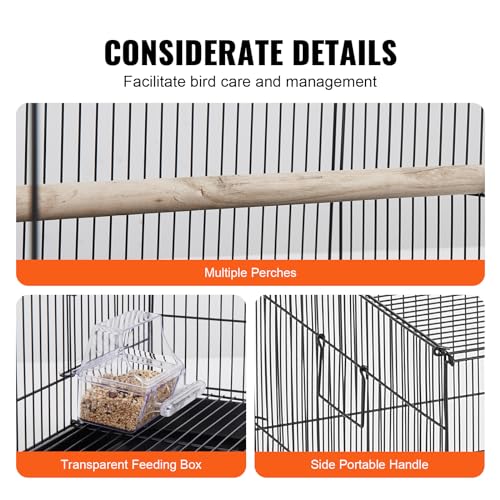 Transparent feeding box attachment