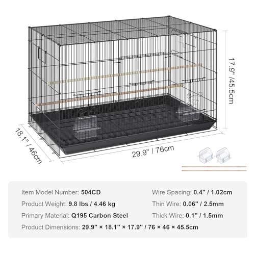 Side handle for cage portability