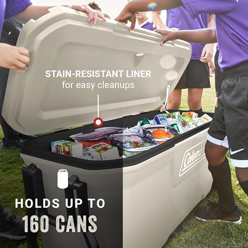 Coleman cooler lid with cup holders