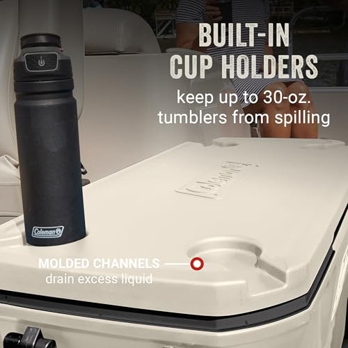 Leak-proof drain plug on Coleman cooler
