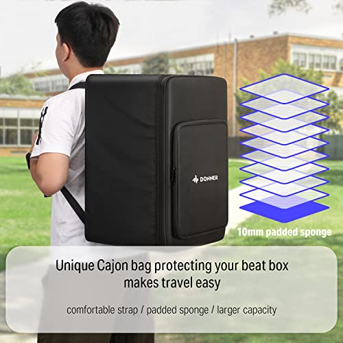Donner Cajon with included padded carry bag