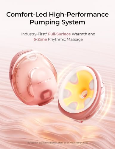Momcozy Wellness 1 heated flange detail