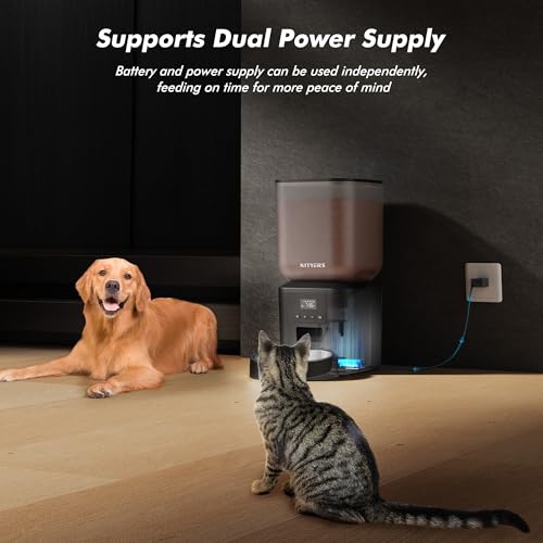 Nityers cat feeder with removable parts