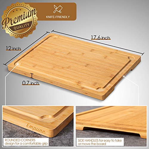 Empune 02BAXL bamboo cutting surface