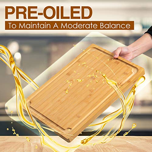 Side handle details on Empune cutting board