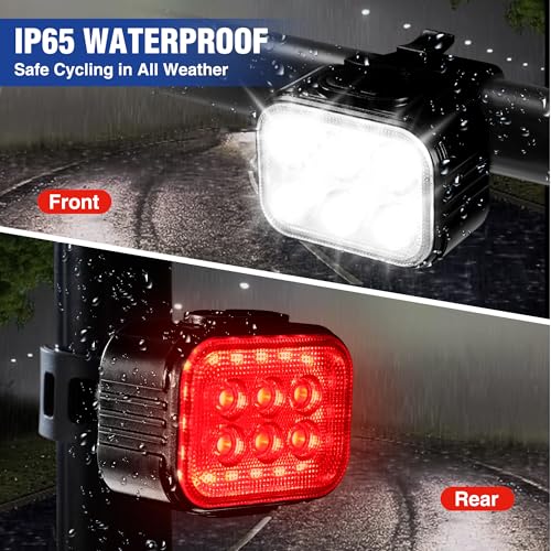 WORKPRO light set illustrating IP65 water resistance