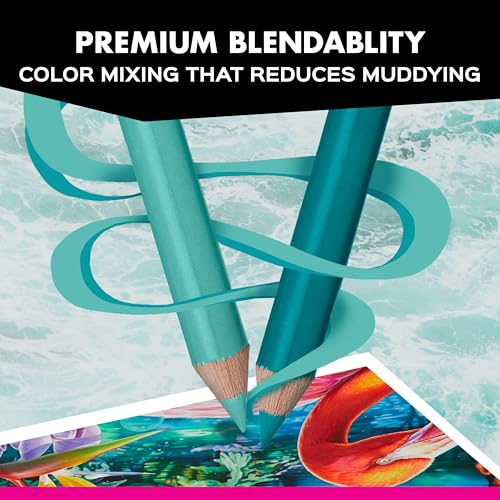 Prismacolor Premier pencil lead texture detail