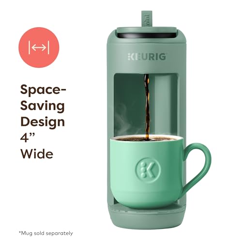 Keurig K-Mini Mate Glamping Green side profile