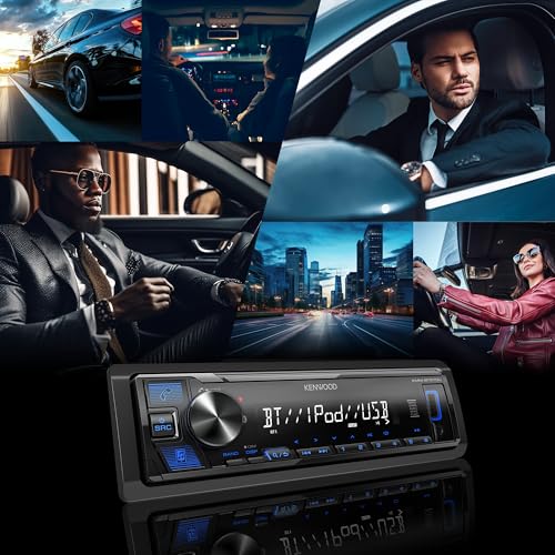 Kenwood stereo USB port detail