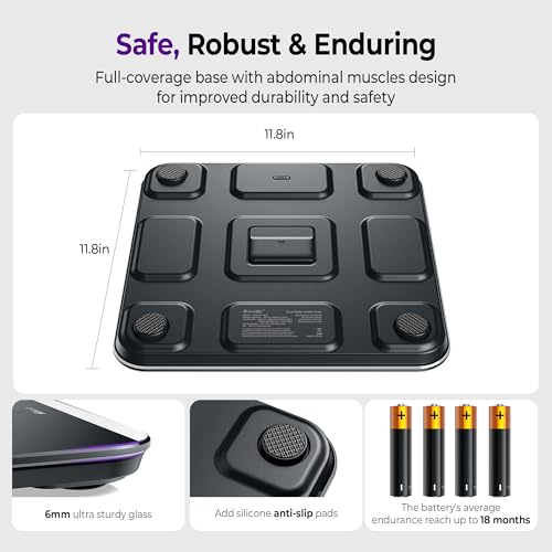 Side profile of Ovutek tempered glass scale