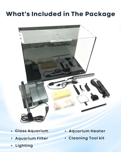 Wonderfactory 10 Gallon aquarium setup in a living room