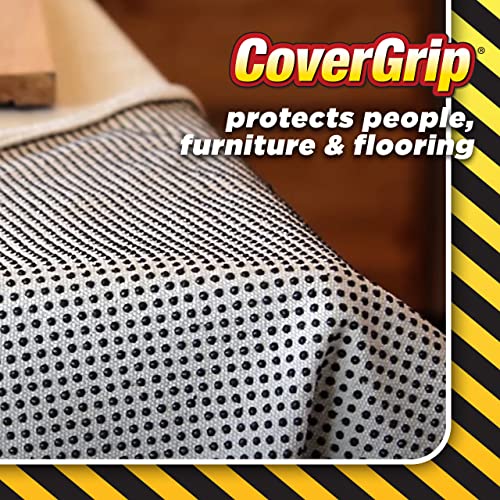 CoverGrip packaging and fabric sample